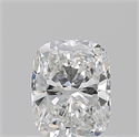 Natural Diamond 0.71 Carats, Cushion with  Cut, F Color, VS2 Clarity and Certified by GIA