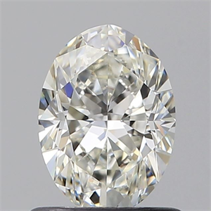 Picture of Natural Diamond 0.72 Carats, Oval with  Cut, I Color, VS1 Clarity and Certified by GIA