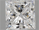 Natural Diamond 1.00 Carats, Princess with  Cut, D Color, VS1 Clarity and Certified by GIA
