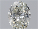 Natural Diamond 0.70 Carats, Oval with  Cut, I Color, VS2 Clarity and Certified by GIA