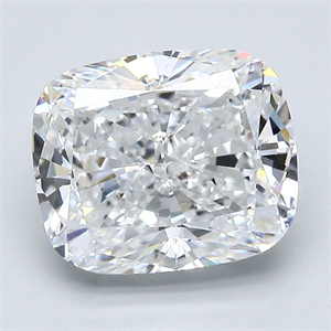 Foto Diamante Natural 4.01 quilates, Del cojín , Color E, claridad VS1 y certificado GIA de
