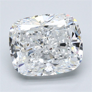 Picture of Natural Diamond 4.01 Carats, Cushion with  Cut, E Color, VS1 Clarity and Certified by GIA