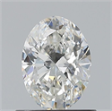 Diamante Natural 0.70 quilates, Ovalado , Color F, claridad VS1 y certificado GIA