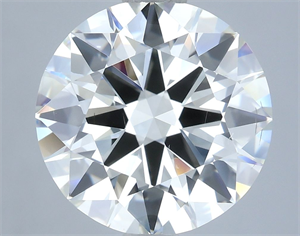 Picture of Natural Diamond 3.73 Carats, Round with Excellent Cut, J Color, SI1 Clarity and Certified by IGI