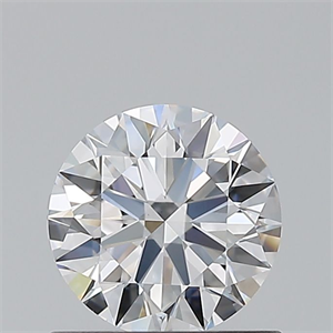 Picture of Natural Diamond 0.75 Carats, Round with Excellent Cut, D Color, VS1 Clarity and Certified by GIA