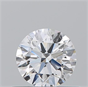 Diamante Natural 0.50 quilates, Redondo , Color D, claridad VVS1 y certificado GIA