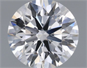 Lab Grown Diamond 0.74 Carats, Round with Ideal Cut, D Color, VVS2 Clarity and Certified by IGI