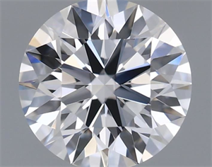 Picture of Lab Grown Diamond 0.74 Carats, Round with Ideal Cut, D Color, VVS2 Clarity and Certified by IGI