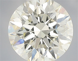 Picture of Natural Diamond 0.75 Carats, Round with Excellent Cut, K Color, VS1 Clarity and Certified by IGI