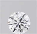 Lab Grown Diamond 1.04 Carats, Round with Ideal Cut, D Color, VVS1 Clarity and Certified by IGI