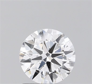 Picture of Lab Grown Diamond 1.04 Carats, Round with Ideal Cut, D Color, VVS1 Clarity and Certified by IGI