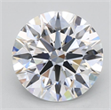 Lab Grown Diamond 3.00 Carats, Round with Excellent Cut, D Color, VVS2 Clarity and Certified by GIA