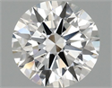 Del inventario de diamantes de laboratorio, 0.97 quilates, Redondo , Color F, claridad VS1 y certificado IGI