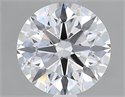 Del inventario de diamantes de laboratorio, 1.62 quilates, Redondo , Color D, claridad VVS2 y certificado GIA