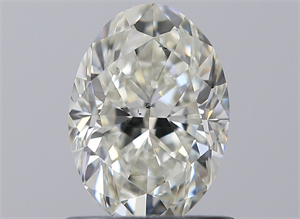Picture of Natural Diamond 0.80 Carats, Oval with  Cut, J Color, SI1 Clarity and Certified by GIA