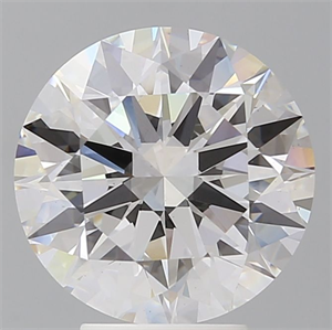 Picture of Lab Grown Diamond 4.60 Carats, Round with Ideal Cut, E Color, VS1 Clarity and Certified by IGI
