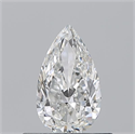 Diamante Natural 0.50 quilates, De pera , Color G, claridad VVS1 y certificado GIA
