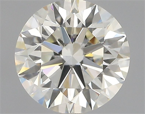 Picture of Natural Diamond 0.87 Carats, Round with Excellent Cut, L Color, VVS2 Clarity and Certified by GIA