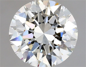 Picture of Natural Diamond 1.30 Carats, Round with Excellent Cut, K Color, VS1 Clarity and Certified by GIA