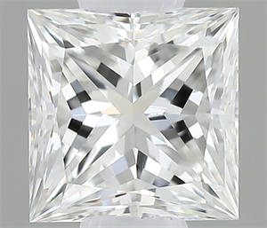 Foto Diamante Natural 0.30 quilates, Princesa , Color G, claridad VVS2 y certificado GIA de