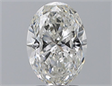 Natural Diamond 2.51 Carats, Oval with  Cut, G Color, SI1 Clarity and Certified by GIA