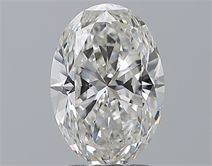 Picture of Natural Diamond 2.51 Carats, Oval with  Cut, G Color, SI1 Clarity and Certified by GIA