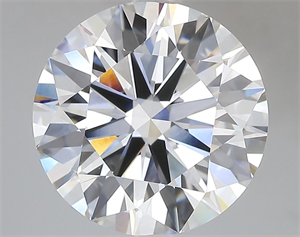 Picture of Lab Grown Diamond 5.08 Carats, Round with Ideal Cut, D Color, VVS1 Clarity and Certified by IGI