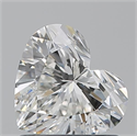 Diamante Natural 1.01 quilates, Corazón , Color H, claridad IF y certificado GIA