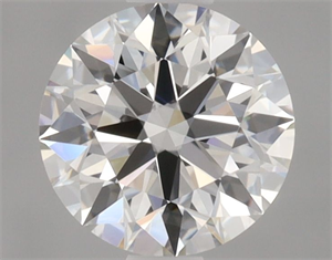 Picture of Natural Diamond 0.71 Carats, Round with Excellent Cut, G Color, VVS1 Clarity and Certified by GIA