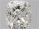 Diamante Natural 1.51 quilates, Del cojín , Color G, claridad VS1 y certificado HRD