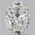 Diamante Natural 0.90 quilates, Ovalado , Color F, claridad VS1 y certificado GIA
