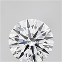 Del inventario de diamantes de laboratorio, 1.50 quilates, Redondo , Color E, claridad VVS2 y certificado IGI