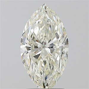 Picture of Natural Diamond 2.01 Carats, Marquise with  Cut, J Color, SI2 Clarity and Certified by IGI