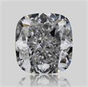 Diamante Natural 0.50 quilates, Del cojín , Color D, claridad VS1 y certificado GIA