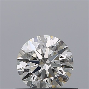 Picture of Natural Diamond 0.41 Carats, Round with Excellent Cut, G Color, VVS2 Clarity and Certified by IGI