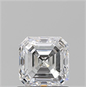 Diamante Natural 1.01 quilates, Asscher , Color E, claridad VVS1 y certificado GIA