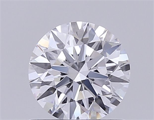 Picture of Lab Grown Diamond 0.72 Carats, Round with Ideal Cut, D Color, IF Clarity and Certified by IGI