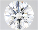 Natural Diamond 1.90 Carats, Round with Excellent Cut, J Color, IF Clarity and Certified by GIA