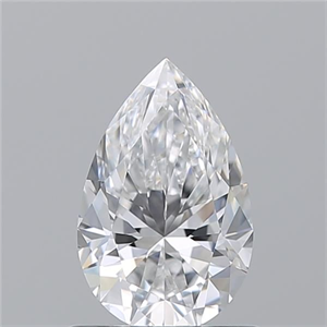 Picture of Natural Diamond 0.90 Carats, Pear with  Cut, E Color, VVS2 Clarity and Certified by GIA