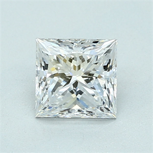 Foto Diamante Natural 1.03 quilates, Princesa , Color E, claridad VS1 y certificado GIA de