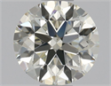 Natural Diamond 0.73 Carats, Round with Excellent Cut, L Color, VS2 Clarity and Certified by GIA