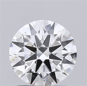 Picture of Lab Grown Diamond 1.40 Carats, Round with Excellent Cut, E Color, VVS2 Clarity and Certified by IGI