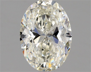 Foto Diamante Natural 1.01 quilates, Ovalado , Color J, claridad SI2 y certificado GIA de