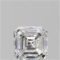 Diamante Natural 1.02 quilates, Asscher , Color H, claridad VS2 y certificado GIA