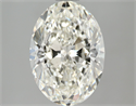 Natural Diamond 3.02 Carats, Oval with  Cut, J Color, VS2 Clarity and Certified by GIA