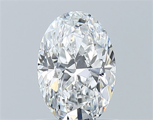 Picture of Natural Diamond 0.70 Carats, Oval with  Cut, E Color, VS2 Clarity and Certified by GIA