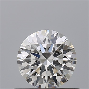 Picture of Natural Diamond 0.52 Carats, Round with Excellent Cut, F Color, VS1 Clarity and Certified by IGI