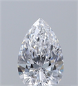 Natural Diamond 0.32 Carats, Pear with  Cut, D Color, VS1 Clarity and Certified by GIA
