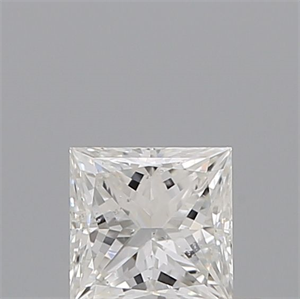 Picture of Natural Diamond 0.30 Carats, Princess with  Cut, G Color, SI2 Clarity and Certified by IGI