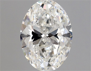 Picture of Natural Diamond 0.70 Carats, Oval with  Cut, H Color, VVS2 Clarity and Certified by GIA